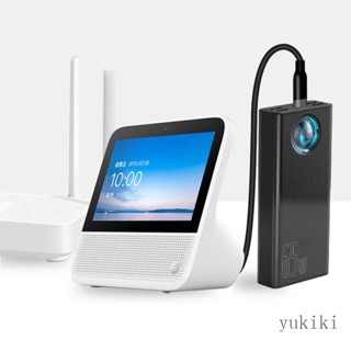 Kiki สายเคเบิลพาวเวอร์ USB C Type C เป็น DC5 5x2 1 มม. 12V PD สําหรับออกอากาศโรงหนัง