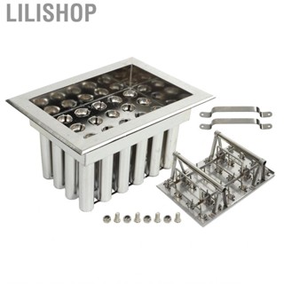 Lilishop Ice Pop Stick Mold Machine 304 Stainless Steel Silver  HG