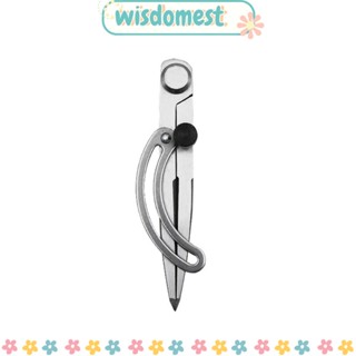 Wisdomest เกจแบ่งปีก สเตนเลส 304 สีเงิน สําหรับแบ่งระยะห่างเครื่องหนัง