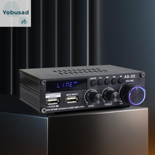 [Yobusad.th] เครื่องขยายเสียงสเตอริโอดิจิทัล HiFi บลูทูธ 5.0 30Wx2