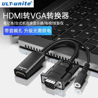 อะแดปเตอร์แปลง Hdmi เป็น VGA พอร์ตตัวเมีย พร้อมเสียง สําหรับคอมพิวเตอร์ โน๊ตบุ๊ค