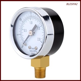 [Blesiya2] เครื่องวัดความดันมาโนมิเตอร์ 0-30psi 0 อะไหล่เครื่องวัดความดันน้ํามันในอากาศ