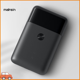 [Ma] เครื่องโกนหนวดไฟฟ้า Xiaomi Mijia หัวคู่ IPX7 กันน้ํา แบบพกพา สําหรับผู้ชาย