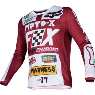 【COD】 มีสินค้า เสื้อกีฬา ลาย BMX MTB MX สําหรับขี่จักรยานวิบาก