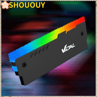 Shououy RAM ฮีทซิงค์ระบายความร้อนคอมพิวเตอร์ PC 5V 3PIN