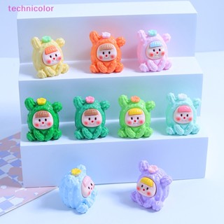 [technicolor] พร้อมส่ง ใหม่ จี้เรซิ่น รูปการ์ตูนเด็กทารกน่ารัก 3D เรืองแสง DIY อุปกรณ์เสริม สําหรับเคสโทรศัพท์