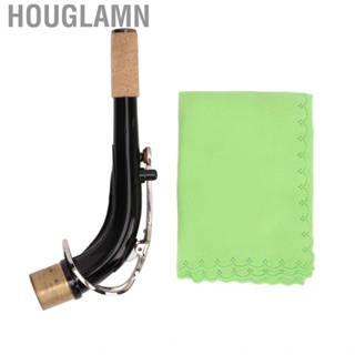 Houglamn Sax Neck Kit  Alto Saxophone Set Excellent Airflow with Cleaning Cloth for Musical Instrument