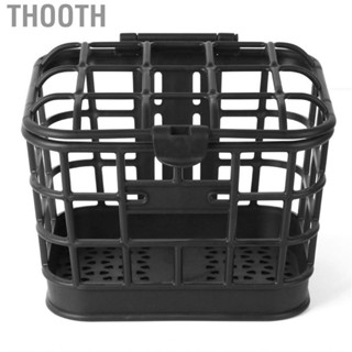 Thooth Bike Front  Large   Extrusion Black PC Material Detachable with Lid for Electric