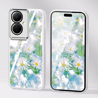 เคสโทรศัพท์ซิลิโคน แบบนิ่ม ลายท้องฟ้ากลางคืน ป้องกันกล้อง หรูหรา สําหรับ Vivo Y78+ Y78 5G