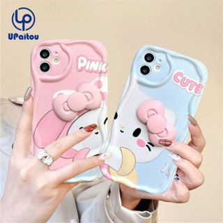 เคสป้องกันโทรศัพท์มือถือ ลายโบเมโลดี้ 3D สําหรับ Vivo Y27 Y02 Y35 Y36 V20 V27 V25 Pro Y16 Y02s Y22 Y22s Y15A Y15S V23 V23e Y21 Y21s Y73S Y20S Y20i Y12s Y17 Y15 Y12 Y11