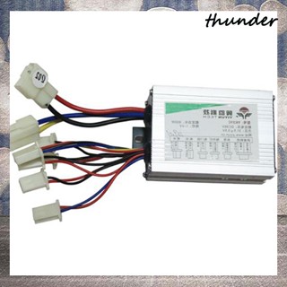 Thunder กล่องควบคุมมอเตอร์จักรยานไฟฟ้า 12V 24V 36V 48V 500 800W DC สําหรับจักรยานไฟฟ้า สกูตเตอร์ จักรยานไฟฟ้า จักรยานไฟฟ้า จักรยาน E-bike