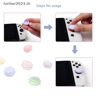 [FT] ฝาครอบจอยสติ๊ก ซิลิโคนนุ่ม อุปกรณ์เสริม สําหรับ Switch Joycon Lite Oled Console Controllers Video Gamepad [พร้อมส่ง]