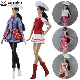 WONDER Wonder กางเกงยีน ลายดอกไม้ 1/6 BJD 11.5 นิ้ว อุปกรณ์เสริม สําหรับตุ๊กตา