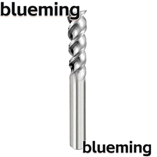 Blueming2 ดอกกัดมิลลิ่ง เหล็กคาร์ไบด์ 3 ฟลุต 1/2 นิ้ว สีเงิน