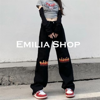 EMILIA SHOP กางเกงขายาว กางเกงคาร์โก้ผู้หญิง คาร์โก้ กางเกง New Style chic comfortable Fashion A20M00237Z230912