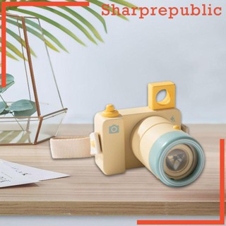 [Sharprepublic] ของเล่นกล้องไม้จําลอง สําหรับเด็ก