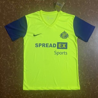 เสื้อกีฬาแขนสั้น ลายทีมชาติฟุตบอล Sunderland 2 Away Jersey S-XXL 23-24 ชุดเยือน สําหรับผู้ชาย