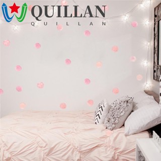 Quillan สติกเกอร์ติดผนัง ถอดออกได้ วางง่าย เครื่องประดับหน้าต่าง ห้องเด็ก ภาพจิตรกรรมฝาผนัง PVC