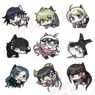 Jeremy1 Danganronpa V3 พวงกุญแจ จี้การ์ตูนเกม Danganronpa V3 สําหรับตกแต่งกระเป๋า