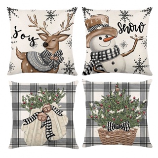 ⚡XMAS⚡Pillowcases Comfortable Durable And Practical High Quality Linen Square