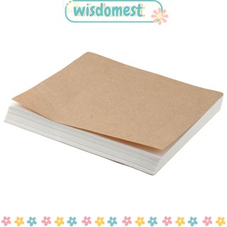 Wisdomest กระดาษห่ออาหาร แบบไม่ติด 1000 ชิ้น