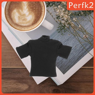 [Perfk2] เสื้อยืดแขนสั้น ทรงหลวม สเกล 1/12 สําหรับตุ๊กตา 6 นิ้ว