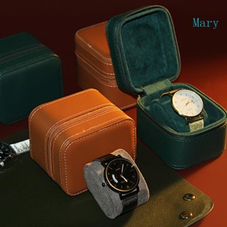 Mary กล่องเก็บนาฬิกาข้อมือหนัง สําหรับผู้ชาย