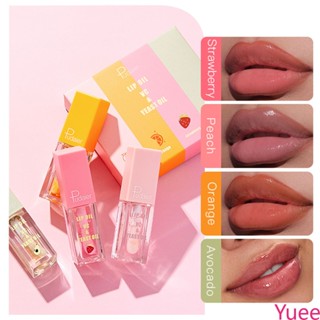 Pudaier Lip Gloss Plumping Liquid Moisturizing Moisturizing โปร่งใส yuee