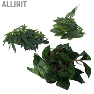 Allinit Artificial Plants Vines  Decoration Rattan Highly Simulated for Fish Tank