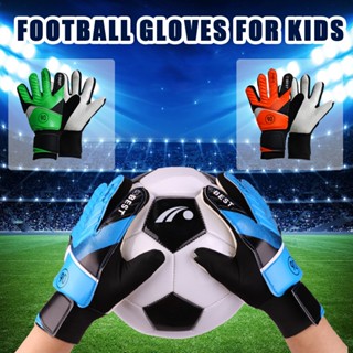 1pair ถุงมือผู้รักษาประตู ถุงมือฟุตบอล Latex Goalkeeper Gloves Soccer Gloves