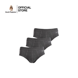 Hush Puppies UNDERWEAR ชุดชั้นในชาย รุ่น HU H2B005 - สีเทา