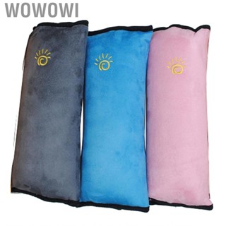 Wowowi Belt Pillow Cushion Pad Head Neck Shoulder Soft Support for Kids Toddler Travel