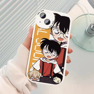 เคสโทรศัพท์มือถือหนังแกะ ซิลิโคน รอบด้าน ลายการ์ตูนยอดนักสืบโคนัน สําหรับ vivo iqoo 10 NEO7 6SE 5 3 Z3I V11I Z1