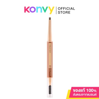 Mei Linda Flat Brow Pencil เมลินดา ดินสอเขียนคิ้วหัวแบน.