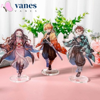 Vanes1 ฟิกเกอร์ตั้งโต๊ะ ลายอนิเมะ Demon Slayer Kimetsu No Yaiba Zenitsu Kamado Nezuko