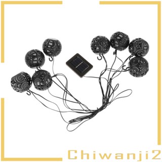 [Chiwanji2] หลอดไฟ LED พลังงานแสงอาทิตย์ กันน้ํา สําหรับแขวนตกแต่งลานสนามหญ้า ระเบียง กลางแจ้ง