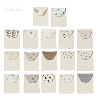 Inn ผ้าขนหนู ผ้าฝ้าย ดูดซับเหงื่อ 4 ชั้น สําหรับเด็กทารก