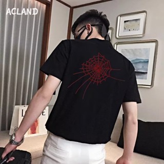 Acland เสื้อยืดผู้ชาย ผู้ชายเสื้อเชิ้ต เสื้อยืด ผ้านุ่ม ใส่สบาย ไม่หด ไม่ต้องรีด MTX2390KK3 36Z230909