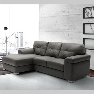 Koncept furniture โซฟาเข้ามุมซ้าย รุ่น Gangza สีเทา (231x154x87 ซม.)