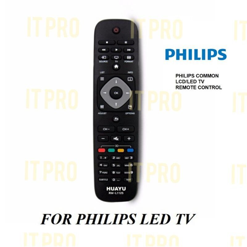 PRO [แบตเตอรี่ฟรี] LCD LED 3D TV REMOTE CONTROL REPLACEMENT HUAYU (RM-L1125)