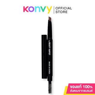 Beauty Buffet Gino McCray The Professional Make Up Triangular Brow Pencil #No.02 Auburn.