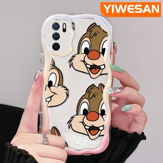 เคสโทรศัพท์มือถือ ซิลิโคนนิ่ม ป้องกันกระแทก ลายการ์ตูน Dale น่ารัก สีโปร่งใส สําหรับ OPPO A16 A16s A54s A54 A55