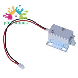 ❤ Phitelotous อุปกรณ์ล็อคประตูลิ้นชักไฟฟ้า DC 12V ขนาดเล็ก พลังงานต่ํา 1-20 ชิ้น