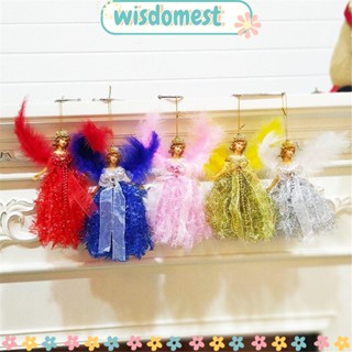 Wisdomest ตุ๊กตานางฟ้า ผ้ากํามะหยี่ขนนิ่ม ของขวัญคริสต์มาส สําหรับตกแต่งบ้าน