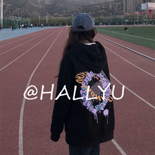 HALLYU  เสื้อผ้าผู้ญิง แขนยาว เสื้อฮู้ด คลุมหญิง สไตล์เกาหลี แฟชั่น  ทันสมัย ทันสมัย ทันสมัย Beautiful A98J380 36Z230909