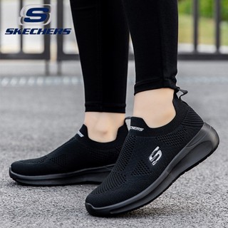 พร้อมส่ง SKECHERS_ รองเท้าผ้าใบลําลอง ข้อสั้น ผ้าตาข่าย ระบายอากาศ เบาพิเศษ ใส่สบาย