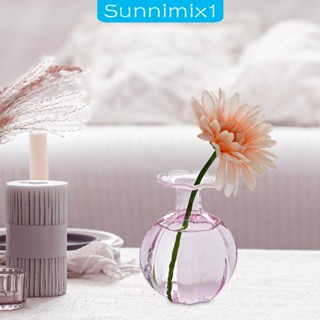 [Sunnimix1] แจกันแก้ว ขนาดเล็ก สําหรับใส่ดอกไม้ ตกแต่งโต๊ะ ห้องนอน งานอีเวนท์