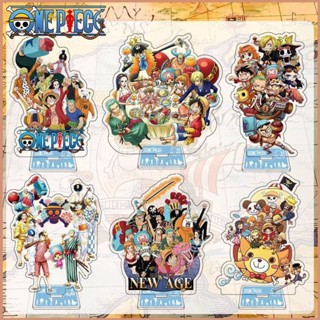 Si ONE PIECE โมเดลฟิกเกอร์ อนิเมะ Luffy Zoro Chopper Robin Nami ของขวัญ สําหรับตกแต่งบ้าน