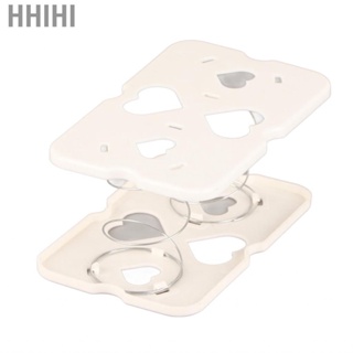 Hhihi Tissue Box Spring Holder  Durable Reusable Compact Automatic Lifting Flexible Double Bracket for Kitchen