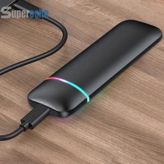 [superecho.th] กล่องเคสฮาร์ดไดรฟ์ภายนอก M2 SSD NVMe NGFF 10Gbps USB3.1 USB C SSD สําหรับ M.2 SSD 2230 2242 2260 2280